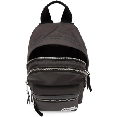 Shop Marc Jacobs Grey Mini Backpack In 089 Forgedi