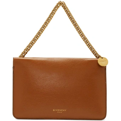 Shop Givenchy Brown Cross 3 Bag In 204 Chestnu