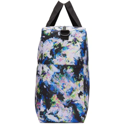 Shop Msgm Multicolor Eastpak Edition Flowers Tote In 500 Flower