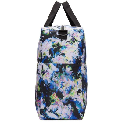 Shop Msgm Multicolor Eastpak Edition Flowers Tote In 500 Flower