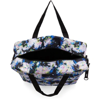 Shop Msgm Multicolor Eastpak Edition Flowers Tote In 500 Flower