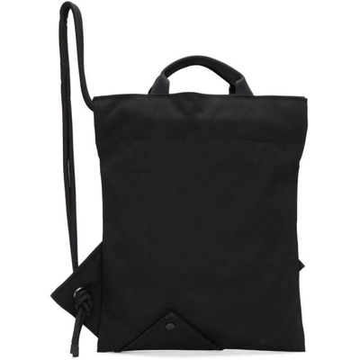 Shop Issey Miyake Black Kinchaku Shoulder Bag In 15 Black