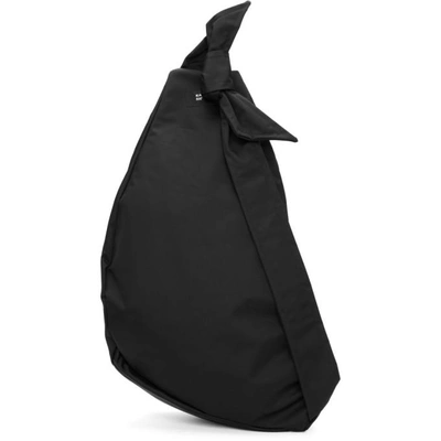 Shop Raf Simons Black Eastpak Edition Sling Backpack In 64w Black