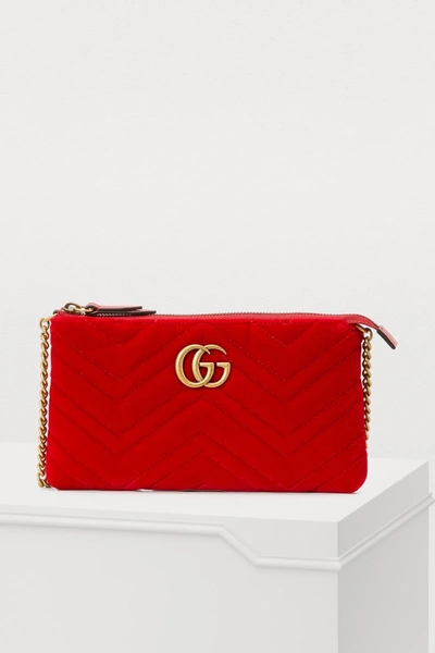 Gucci Gg Marmont Pouch | ModeSens