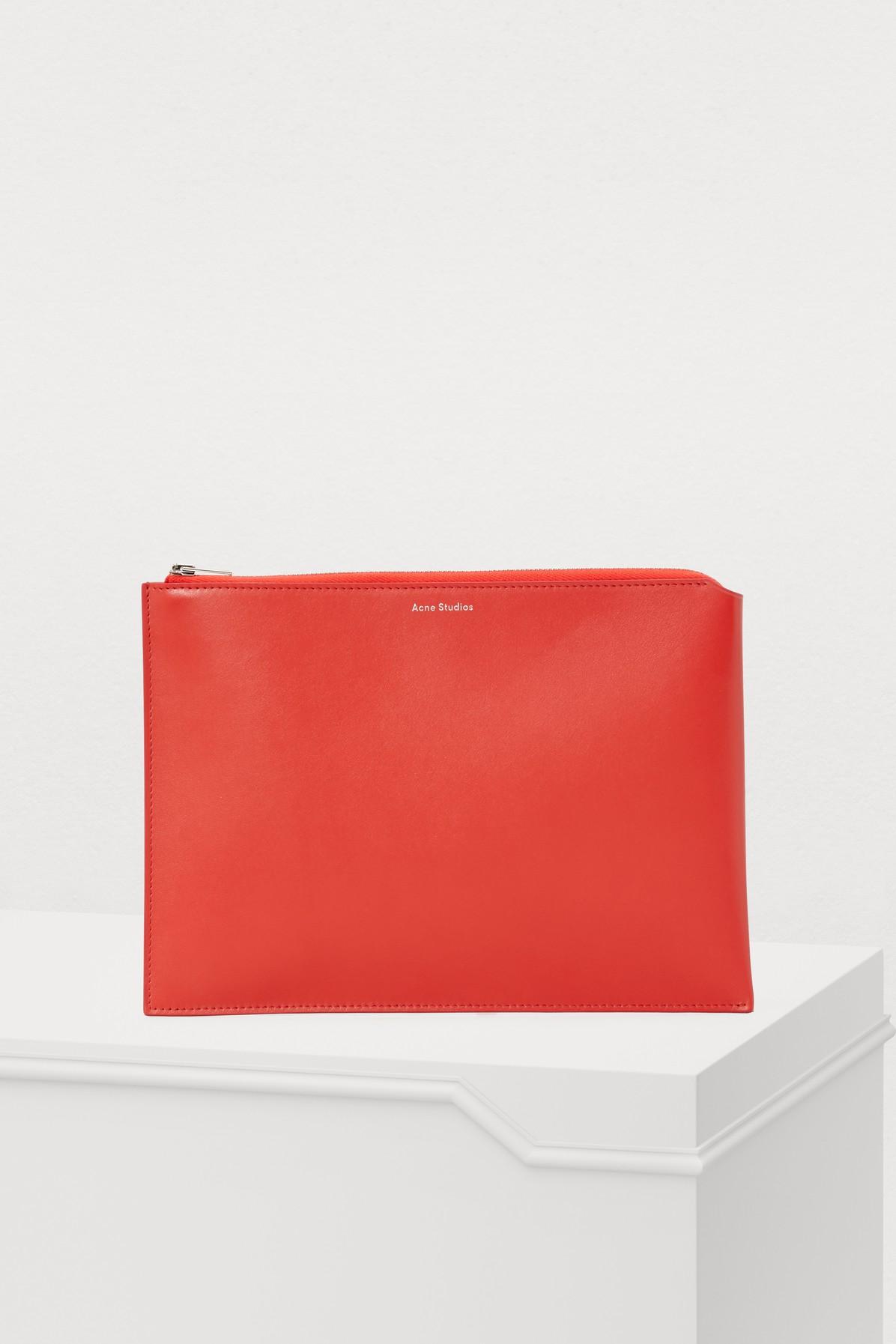acne studios clutch