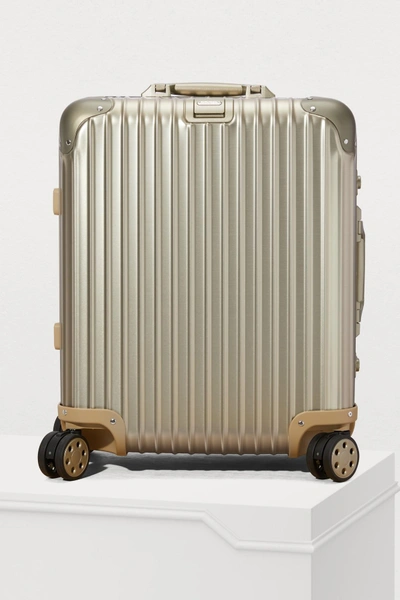 Rimowa Topas Titanium Cabin Multiwheel Luggage - 32l
