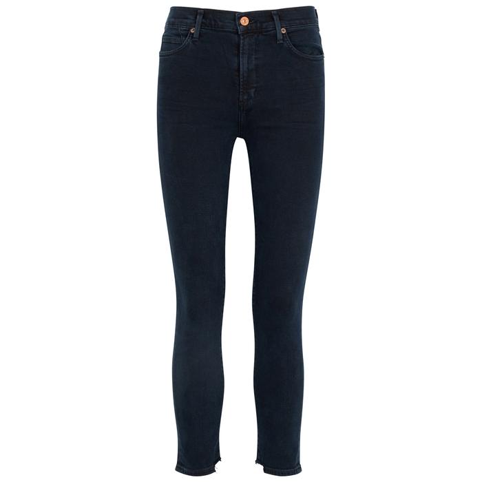 citizens of humanity rocket crop all black