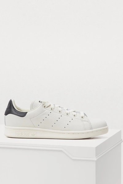 Shop Adidas Originals Stan Smith Sneakers In Blanc Craie