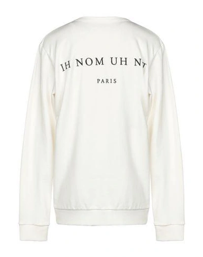 Shop Ih Nom Uh Nit Sweatshirt In White