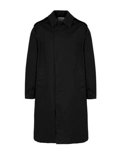 Shop East Harbour Surplus Overcoats In Black
