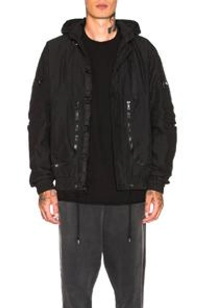 Shop John Elliott Parachute Jacket In Black