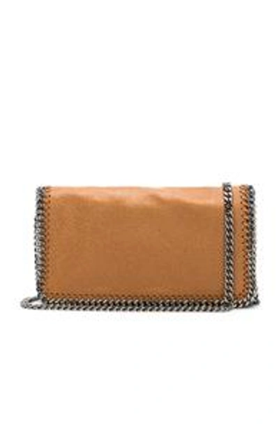 Shop Stella Mccartney Falabella Crossbody In Brown