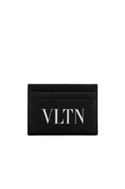 Shop Valentino Cardholder In Black