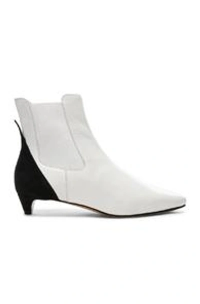 Shop Givenchy Gv3 Chelsea Ankle Boots In White & Black