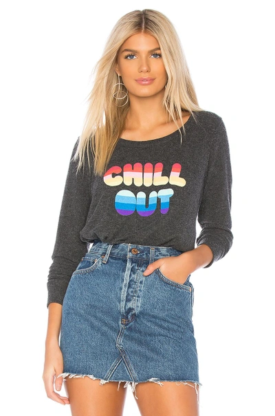 Shop Chaser Chill Out Pullover In Black