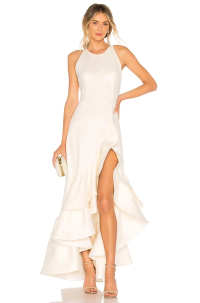 Shop Bronx And Banco Paros Gown In White