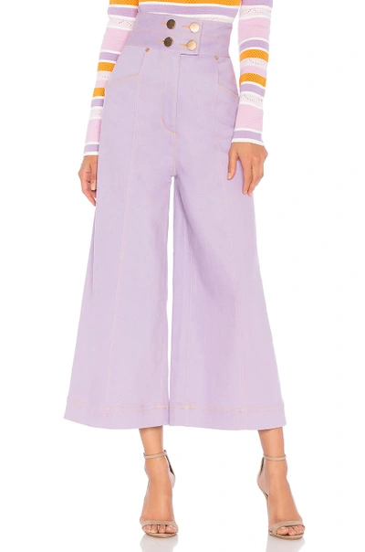 Shop Alice Mccall Unconditional Jeans In Lavender