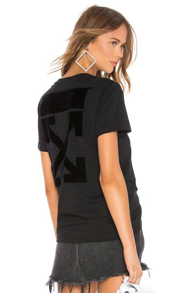 Shop Off-white Arrow Casual Tee In Black