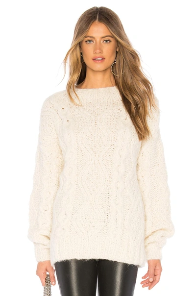 Shop Ayni Mabel Sweater In Ivory