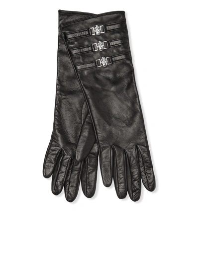 Shop Philipp Plein Mid-gloves Original In Black