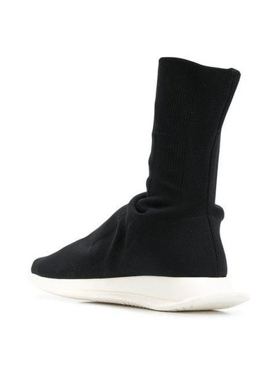 Shop Rick Owens Drkshdw Ankle Sock Sneakers In Black