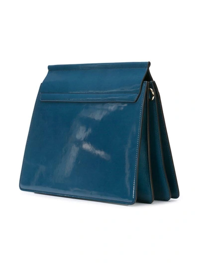 Shop Chloé Faye Cross Body Bag In Blue