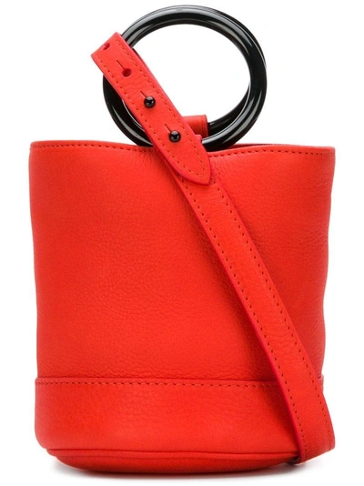 Shop Simon Miller Bucket Tote Bag - Red