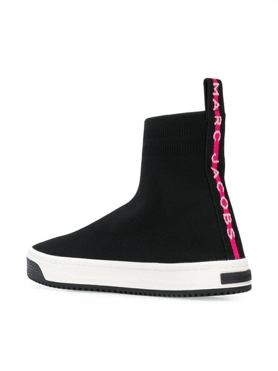 Shop Marc Jacobs Dart Sock Sneakers In Black