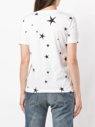 Shop Moschino Space Teddy-print T-shirt - White