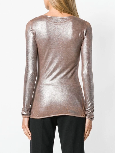 Shop Avant Toi Metallic Jumper