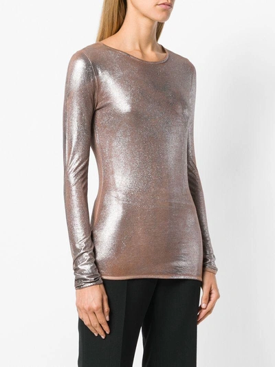 Shop Avant Toi Metallic Jumper