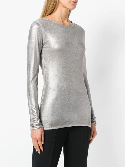 Shop Avant Toi Metallic Jumper