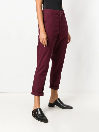 Shop Hope High-waisted Cropped Trousers - Pink