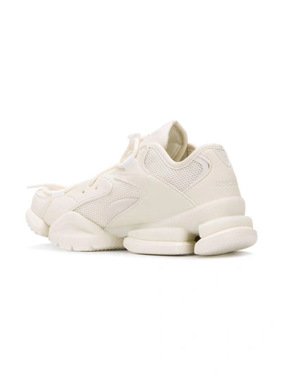 Shop Reebok Ridged Perforated Sneakers - White