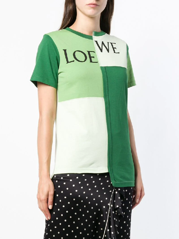 loewe patchwork shirt