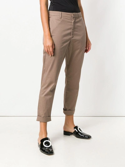 Shop Hope High-waisted Cropped Trousers - Neutrals