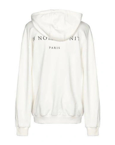 Shop Ih Nom Uh Nit Hooded Sweatshirt In White