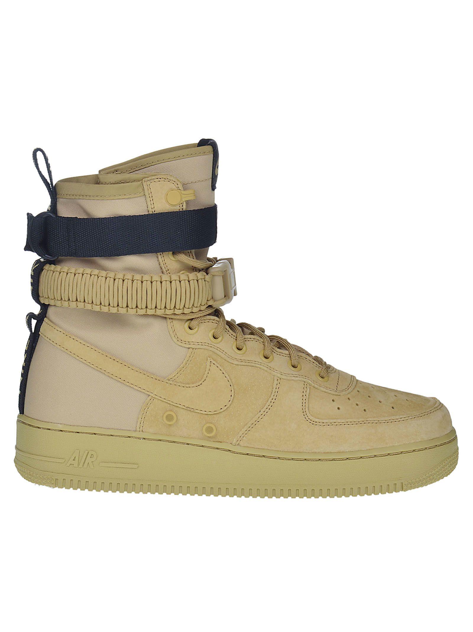 Nike Sf Air Force 1 High Top Sneakers In Yellow | ModeSens