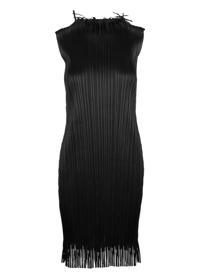 Shop Issey Miyake Pleats Please By  Sleeveless Pleated Dress In 15