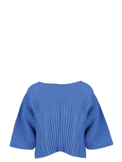 Shop Issey Miyake Pleats Please By  Textured Top In 72