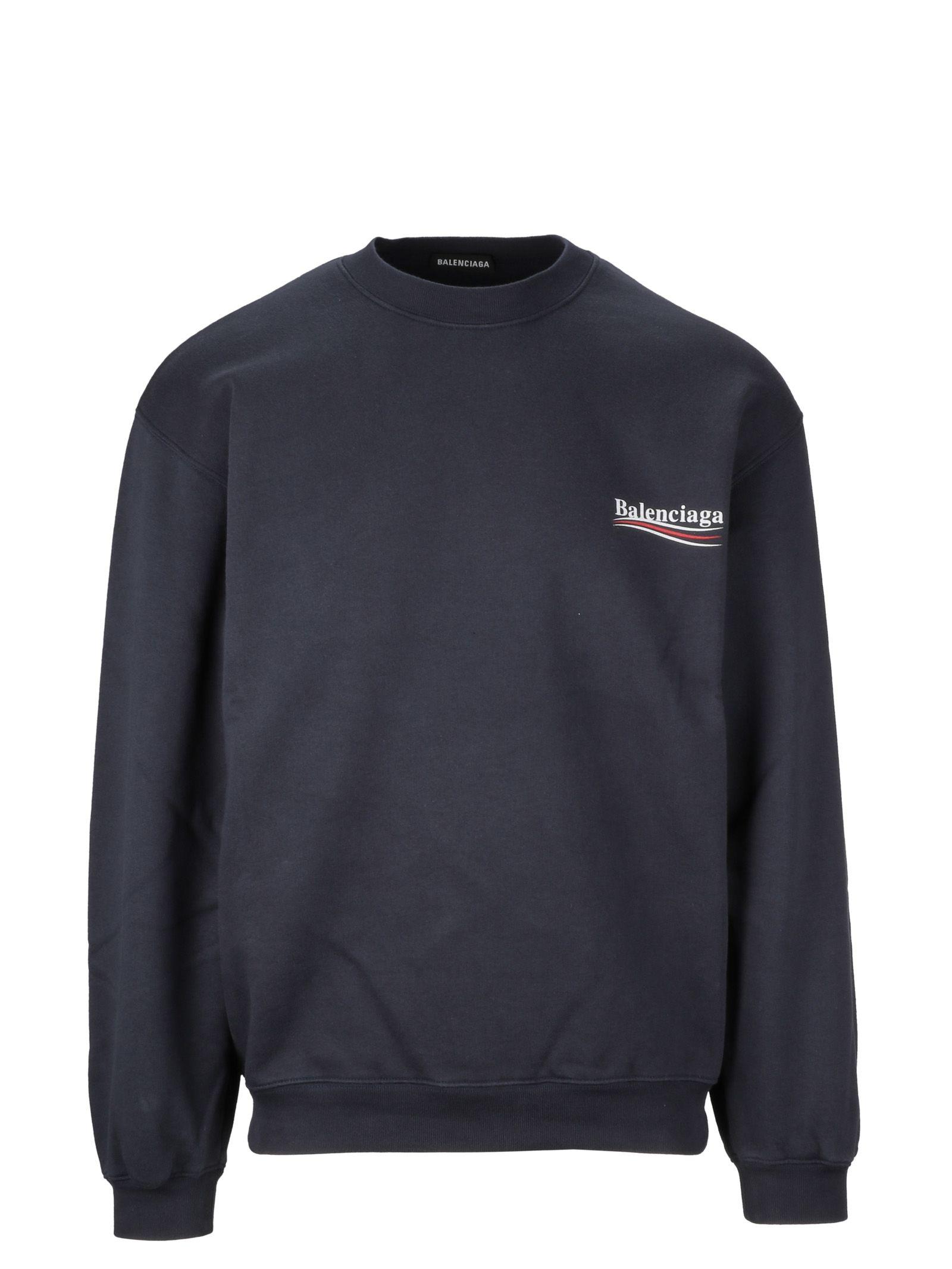 balenciaga election logo sweatshirt