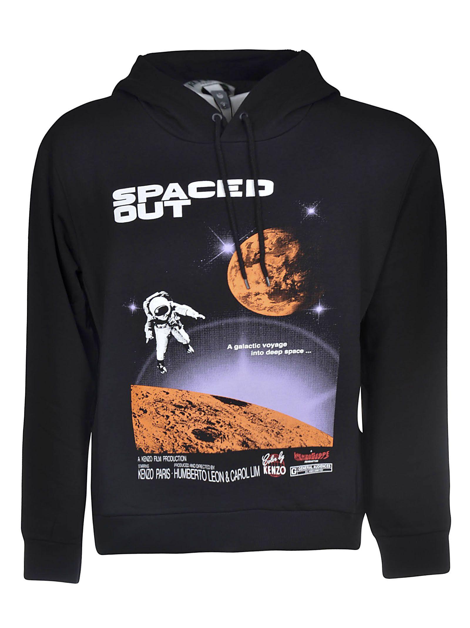 Kenzo Spaced Out Hoodie In Black | ModeSens