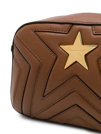 Shop Stella Mccartney Stella Star Bag In Brown