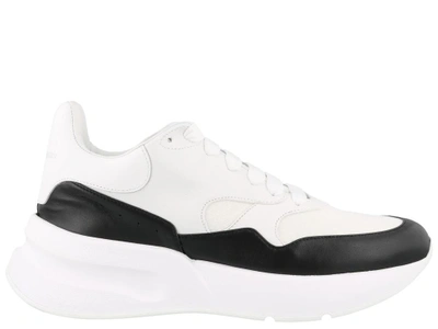 Shop Alexander Mcqueen Oversized Sneakers In White