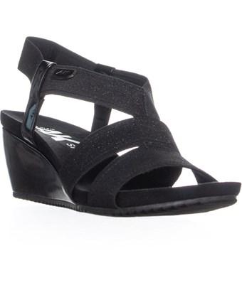 anne klein sport black wedge