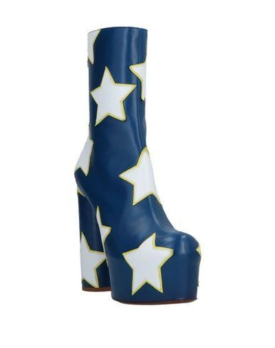 Shop Vetements Ankle Boot In Blue