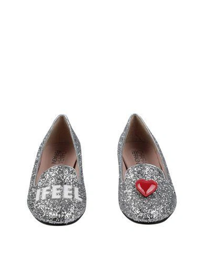 Shop Chiara Ferragni Loafers In Silver