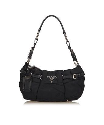 prada tessuto nylon hobo bag