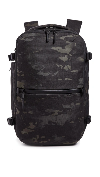 Shop Aer Travel Pack In Black Camo