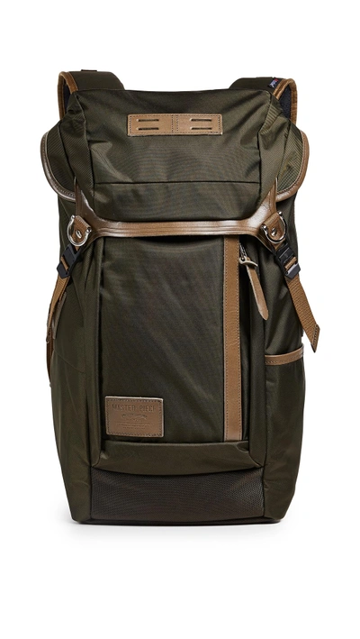 Shop Master-piece Potential V2 Backpack In Olive